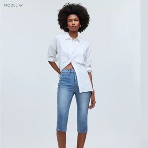 Madewell capri Jeans